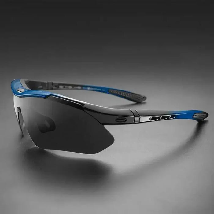 Rockbros 10007 polarizing cycling glasses - black and blue - Sport products<<<HurtelXML