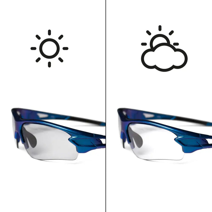Rockbros 10069 photochromic UV400 cycling glasses - blue - Sport products<<<HurtelXML