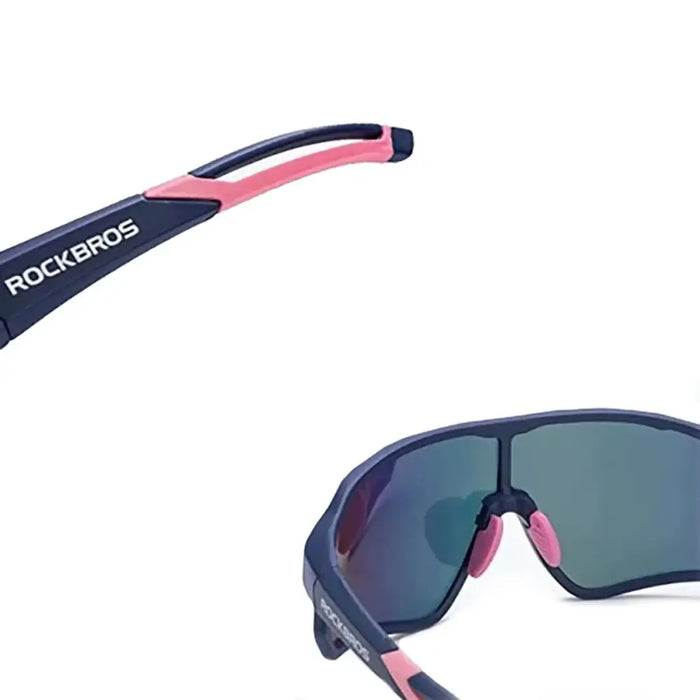 Rockbros 10134PL Polarized Cycling Glasses - Blue and Pink - Sport products<<<HurtelXML
