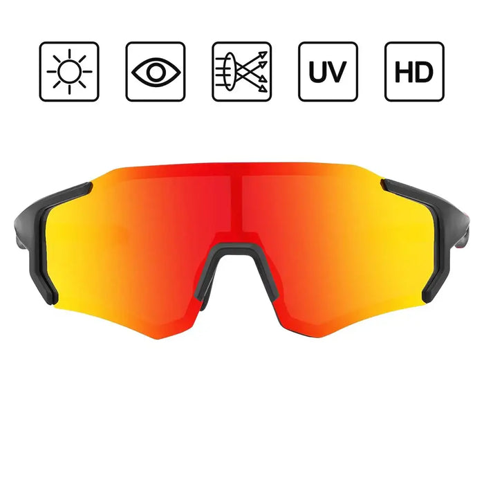 Rockbros 10182 polarizing cycling glasses - red - Sport products<<<HurtelXML