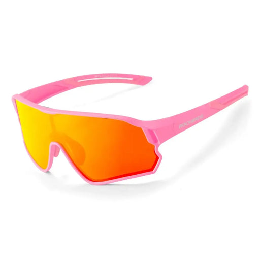 Rockbros 14110009004 polarized cycling glasses for children 8-14 years old - pink - Sport products<<<HurtelXML
