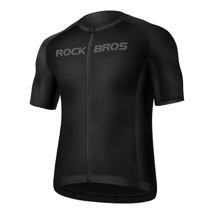 Rockbros 15120002002 short sleeve cycling jersey M - black - Sport products<<<HurtelXML