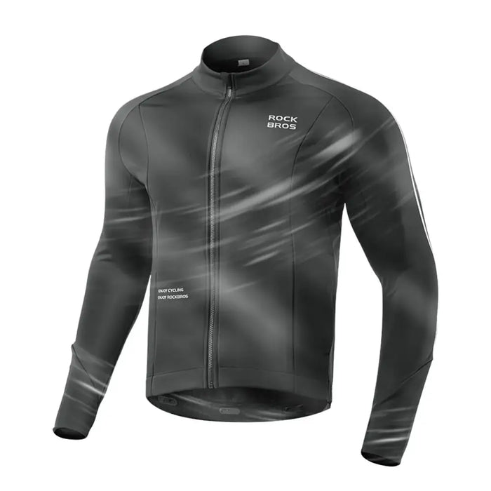 Rockbros 15400002004 long sleeve cycling jersey autumn/winter XL - black - Sport products<<<HurtelXML