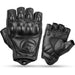 Rockbros 16220006003 L leather motorcycle gloves - black - Cycling gloves<<<HurtelXML