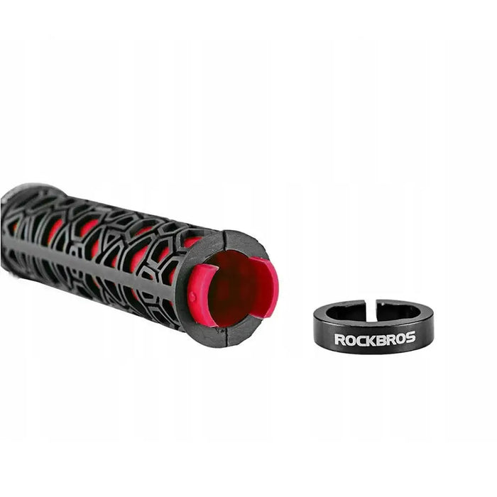 Rockbros 2017-14ARD bicycle grips - black and red - Sport products<<<HurtelXML