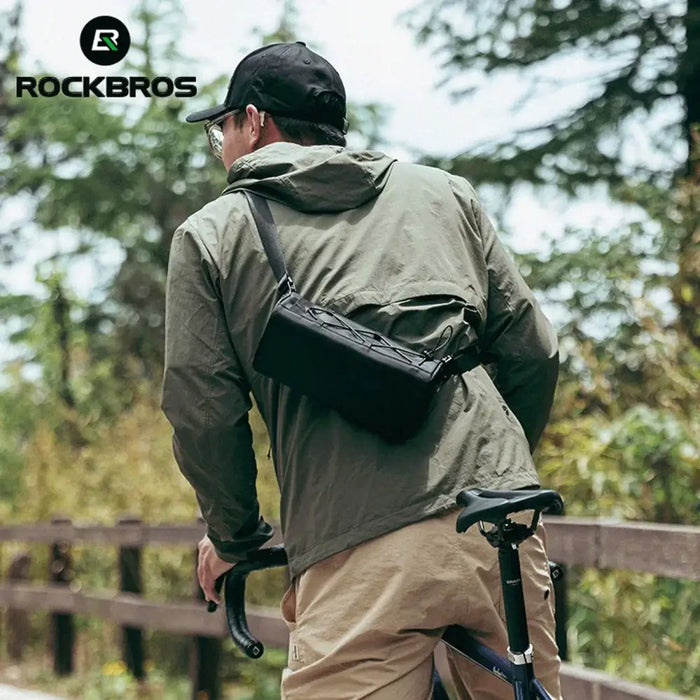 Rockbros 30110030001 handlebar bag - black - Sport products<<<HurtelXML