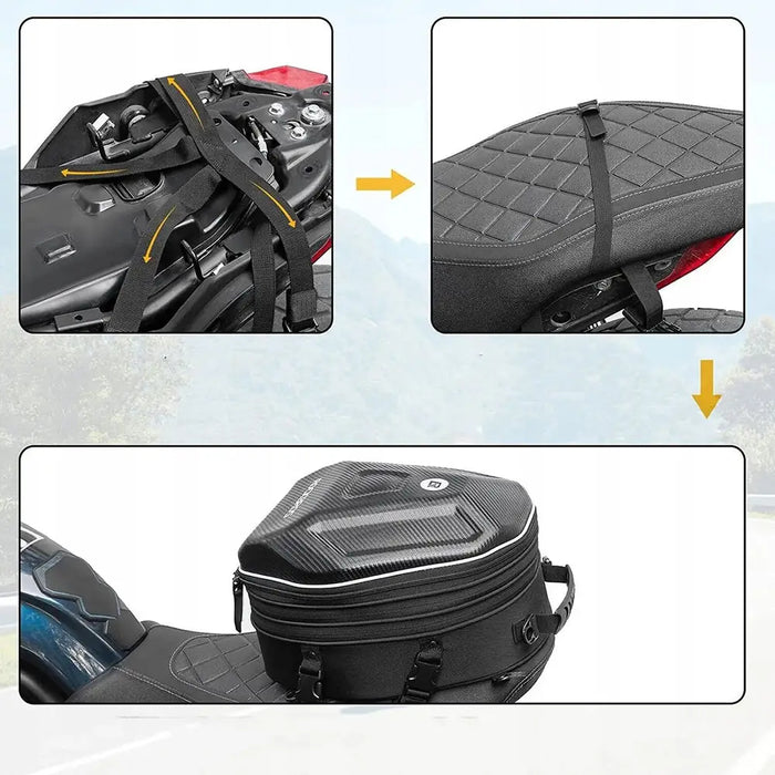 Rockbros 30140026001 motorcycle tank bag 35 l - black - Automotive accessories<<<HurtelXML