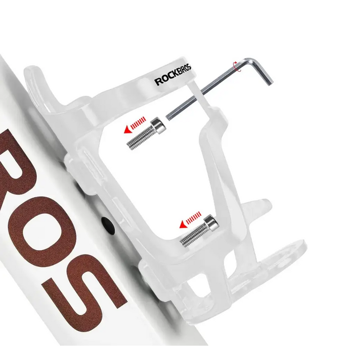 Rockbros 31210012002 bicycle water bottle holder - white - Sport products<<<HurtelXML