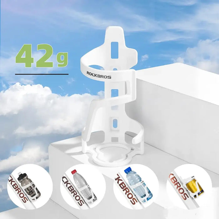 Rockbros 31210012002 bicycle water bottle holder - white - Sport products<<<HurtelXML
