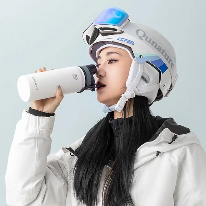 Rockbros 35210029005 thermal bicycle bottle for drinks 550 ml - white - Sport products<<<HurtelXML&&&Exhibition