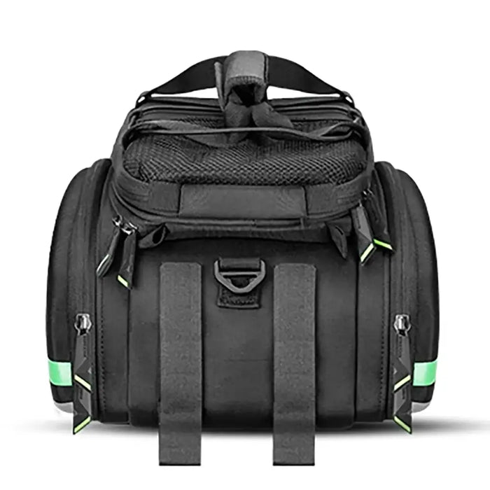 Rockbros A6-03BK bicycle bag for trunk 35 l with fold-out pockets - black - Sport products<<<HurtelXML