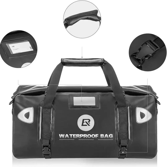 Rockbros AS-005BK waterproof motorcycle bag - black - Sport products<<<HurtelXML