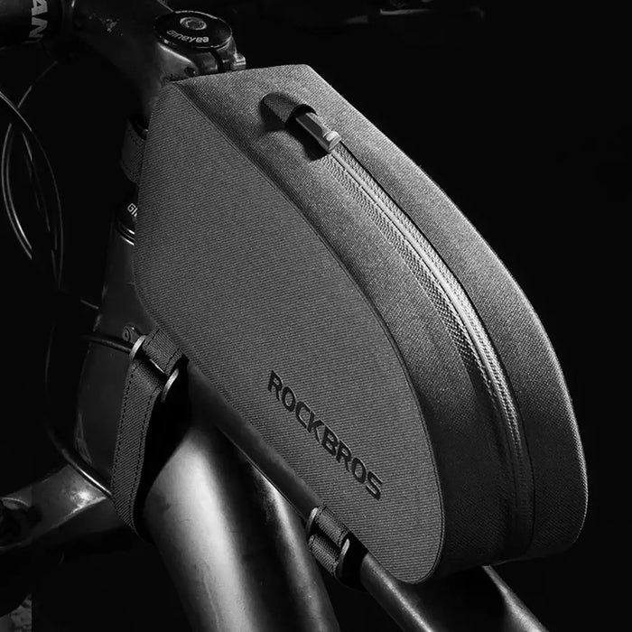 Rockbros AS-019-1 bicycle frame bag waterproof 1.6 l - black - Sport products<<<HurtelXML&&&Bags