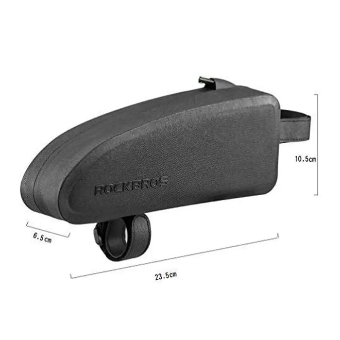 Rockbros AS-019-1 bicycle frame bag waterproof 1.6 l - black - Sport products<<<HurtelXML&&&Bags