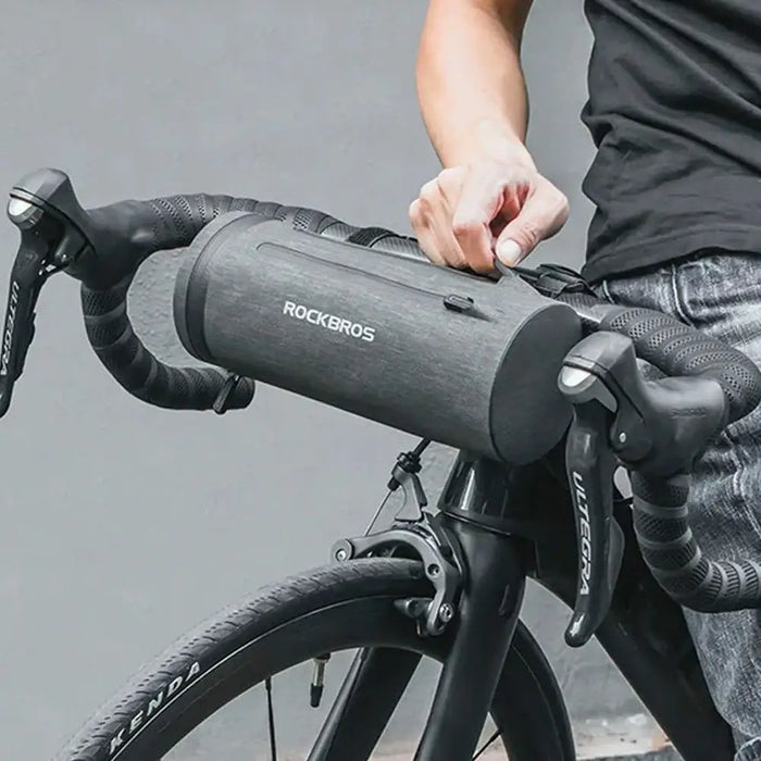 Rockbros AS-051 waterproof handlebar bag - black - Sport products<<<HurtelXML