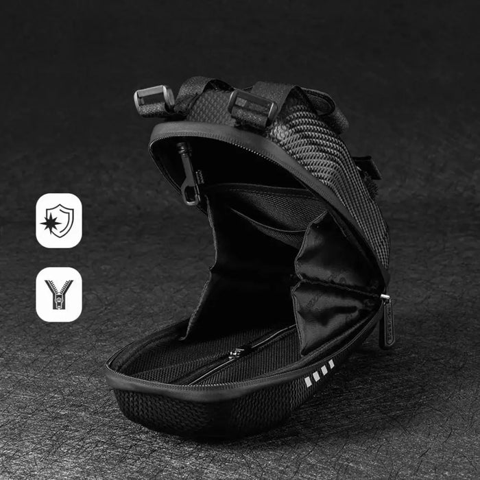 Rockbros B62-1 bicycle bag for handlebar or frame 3 l - black - Sport products<<<HurtelXML&&&Bags