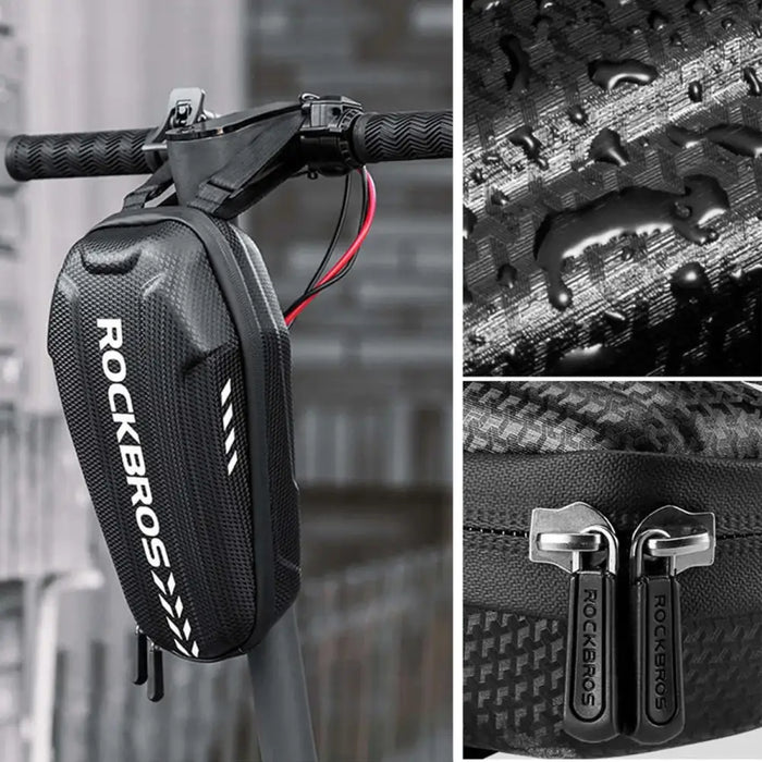 Rockbros B62-1 bicycle bag for handlebar or frame 3 l - black - Sport products<<<HurtelXML&&&Bags