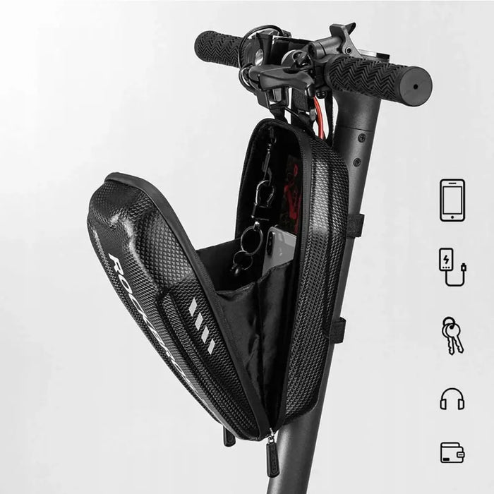 Rockbros B62-1 bicycle bag for handlebar or frame 3 l - black - Sport products<<<HurtelXML&&&Bags