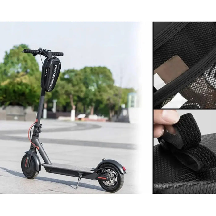 Rockbros B62-1 bicycle bag for handlebar or frame 3 l - black - Sport products<<<HurtelXML&&&Bags