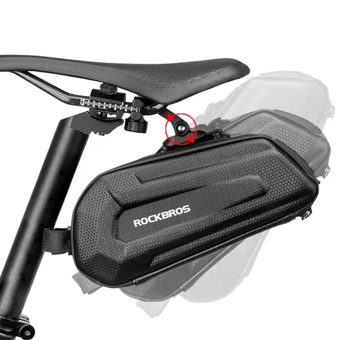 Rockbros B69 bicycle saddle bag 1.8l with easy release system - black - Sport products<<<HurtelXML