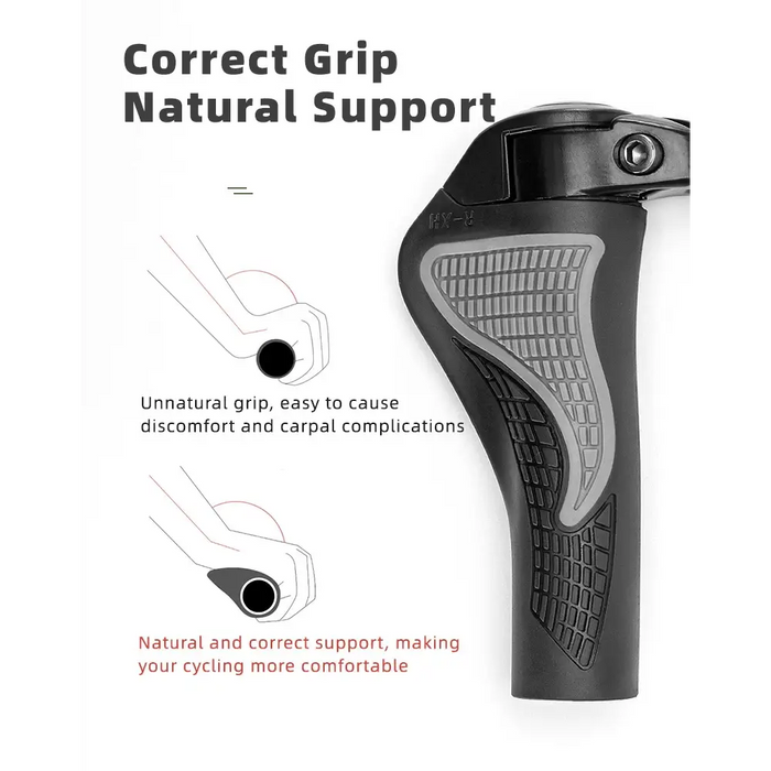 Rockbros BT1007B Bicycle Holder Set with Horns - Black - Sport products<<<HurtelXML