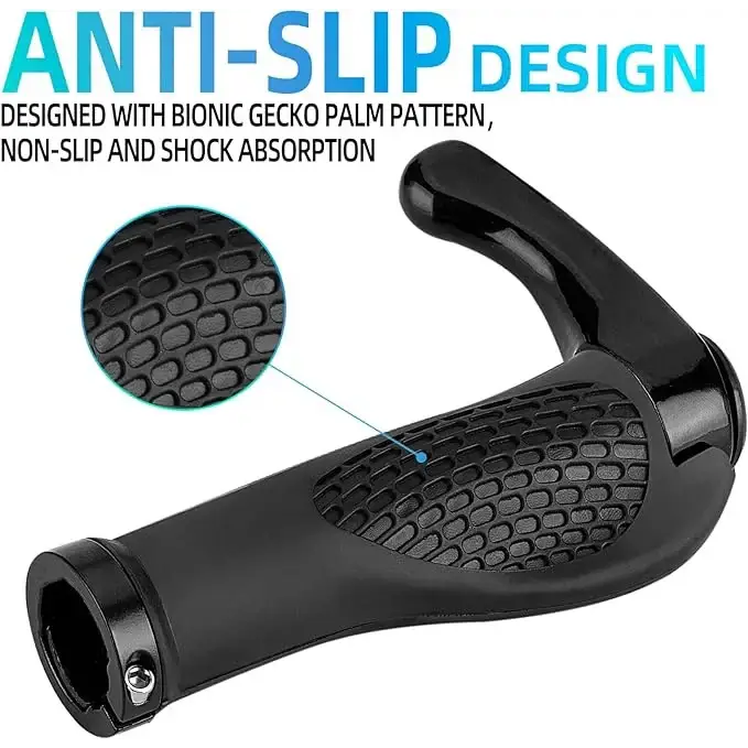 Rockbros BT1007B Bicycle Holder Set with Horns - Black - Sport products<<<HurtelXML