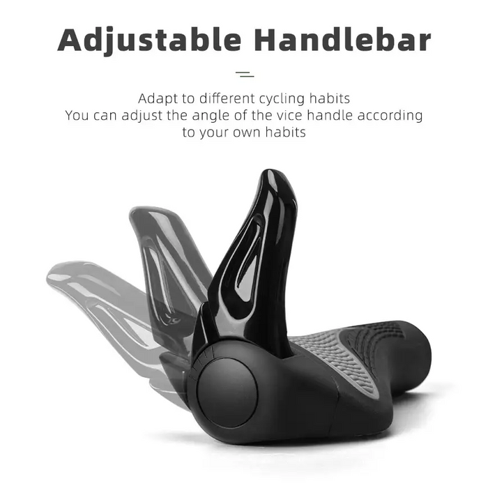 Rockbros BT1007B Bicycle Holder Set with Horns - Black - Sport products<<<HurtelXML