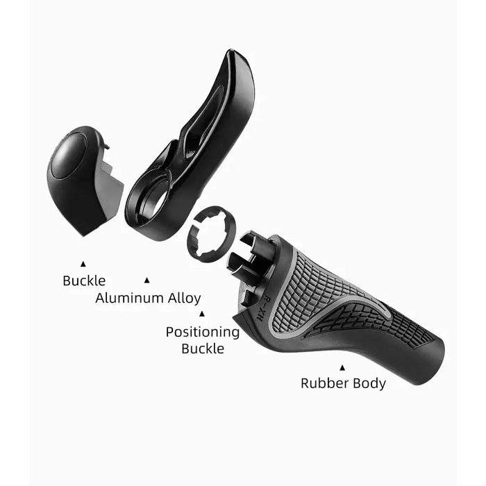 Rockbros BT1007B Bicycle Holder Set with Horns - Black - Sport products<<<HurtelXML