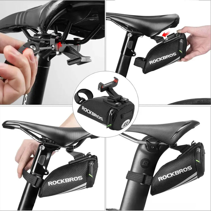 Rockbros C28 bicycle bag under the saddle - black - Sport products<<<HurtelXML