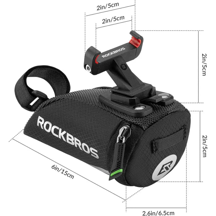 Rockbros C28 bicycle bag under the saddle - black - Sport products<<<HurtelXML