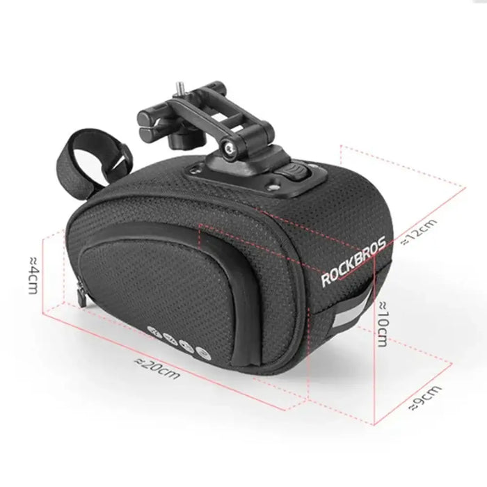 Rockbros C40 bicycle bag under the saddle - black - Sport products<<<HurtelXML