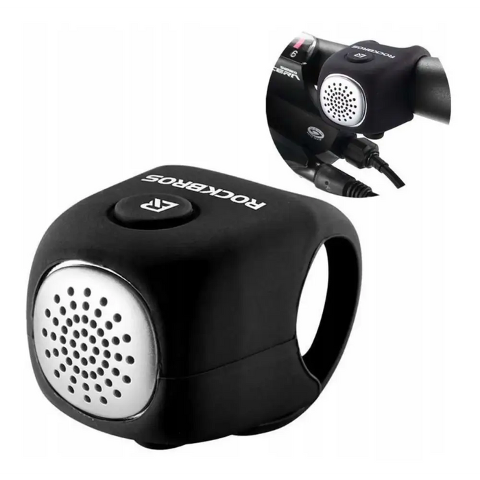 Rockbros CB1709BK electronic bicycle bell - black - Sport products<<<HurtelXML