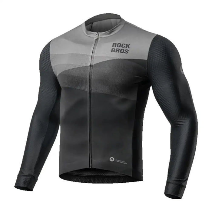 Rockbros cycling jersey 15120009005 long sleeve spring/summer XXL - black - Sport products<<<HurtelXML