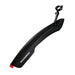 Rockbros DNB8001 mudguard with red LED light - black - Sport products<<<HurtelXML&&&MudguardsSIR-BLO<<<Bicycles
