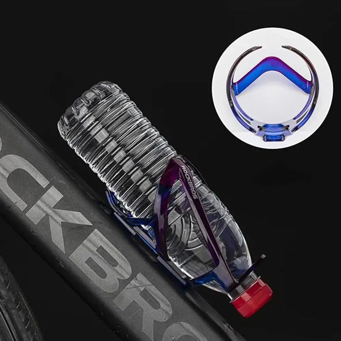 Rockbros FK338 Bike Bottle Holder - Blue and Purple - Sport products<<<HurtelXML&&&HandlesSIR-UCH<<<Bicycles