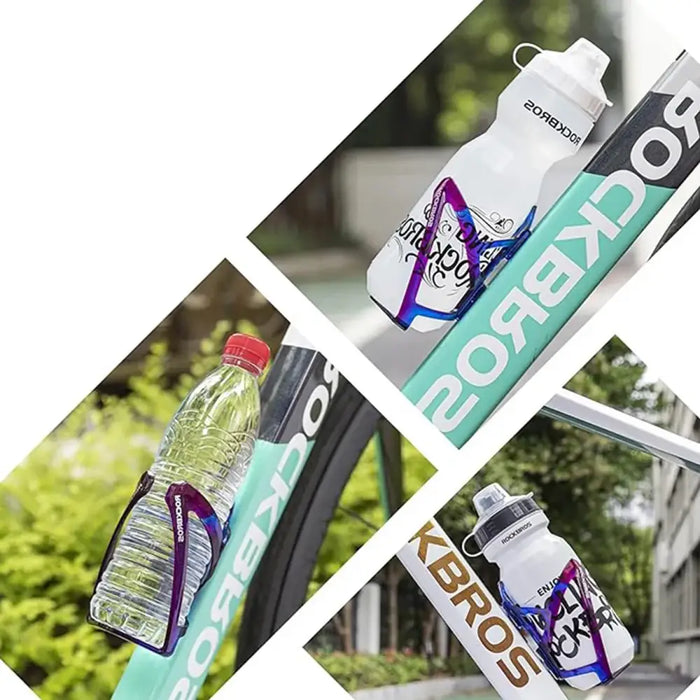 Rockbros FK338 Bike Bottle Holder - Blue and Purple - Sport products<<<HurtelXML&&&HandlesSIR-UCH<<<Bicycles