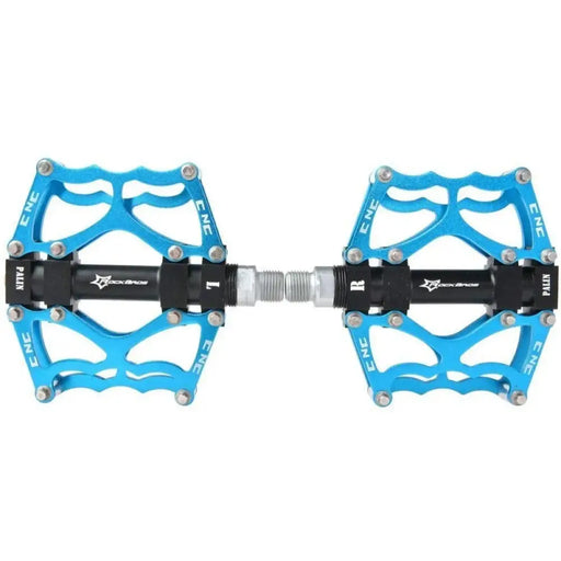 Rockbros JT201012LBL bicycle pedal set - blue - Sport products<<<HurtelXML