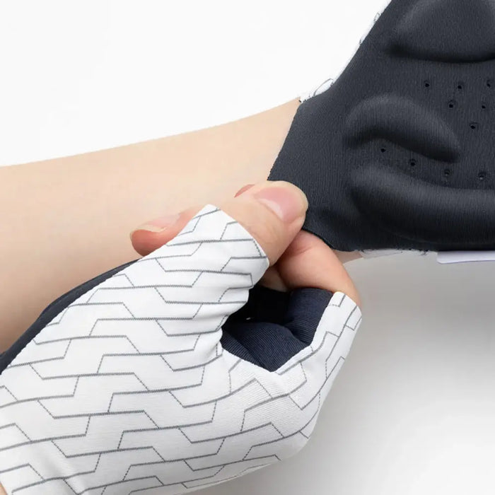 Rockbros MTB cycling gloves size: S - white and black - Cycling gloves<<<HurtelXML