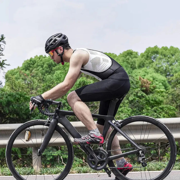 Rockbros RK2002L short bib shorts with L insert - black - Sport products<<<HurtelXML