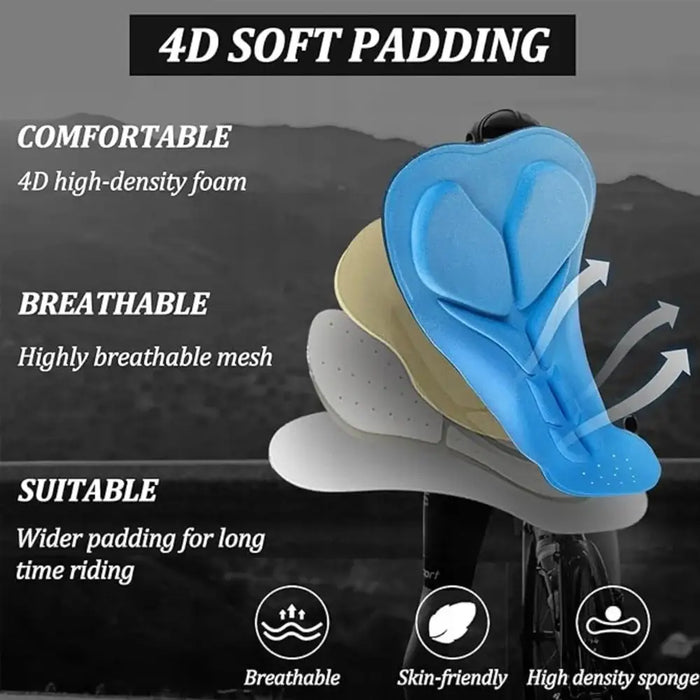 Rockbros RK2002XL bib shorts with XL pad - black - Sport products<<<HurtelXML