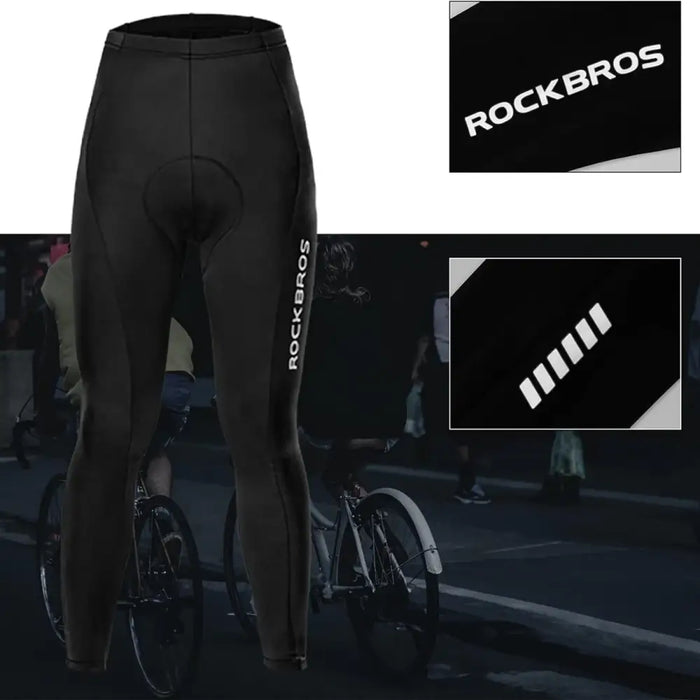 Rockbros RK2004M breathable cycling pants with M insert - black - Sport products<<<HurtelXML