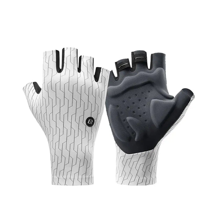 Rockbros Road Cycling Gloves Size: L - Black and White - Cycling gloves<<<HurtelXML