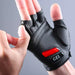 Rockbros S143-BK M cycling gloves with gel inserts - black - Cycling gloves<<<HurtelXML