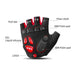 Rockbros S169BR L cycling gloves with gel inserts - black and red - Cycling gloves<<<HurtelXML