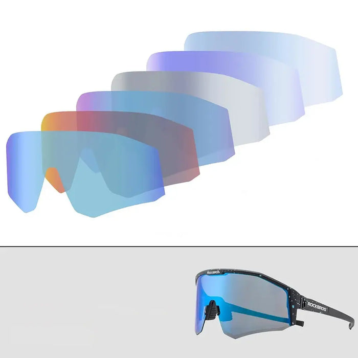Rockbros SP297 polarizing cycling glasses - black - Sport products<<<HurtelXML
