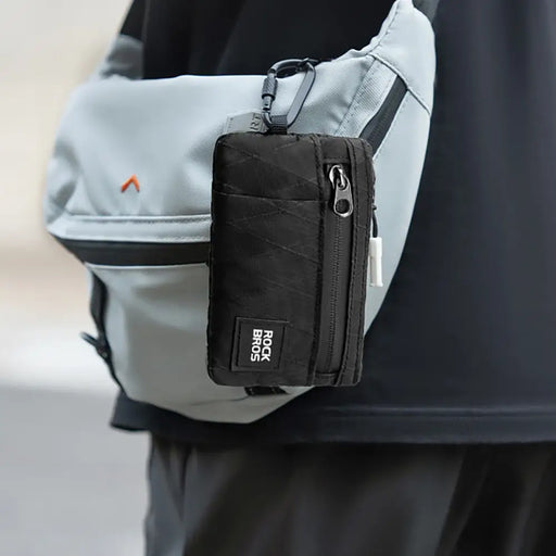 Rockbros Travel Wallet with Carabiner - Black - Sport products<<<HurtelXML