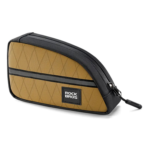 Rockbros Triangle Bike Frame Bag 0.8l - Brown - Sport products<<<HurtelXML