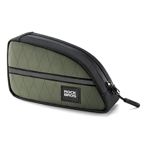 Rockbros Triangle Bike Frame Bag 0.8l - Green - Sport products<<<HurtelXML
