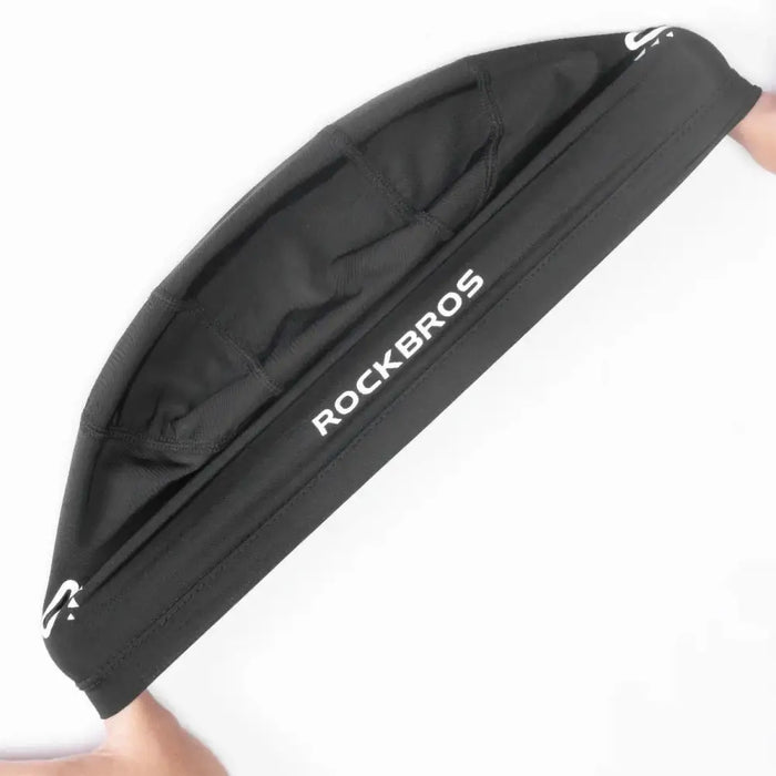 Rockbros YPP037 cycling cap with cutouts for glasses - black - Sport products<<<HurtelXML