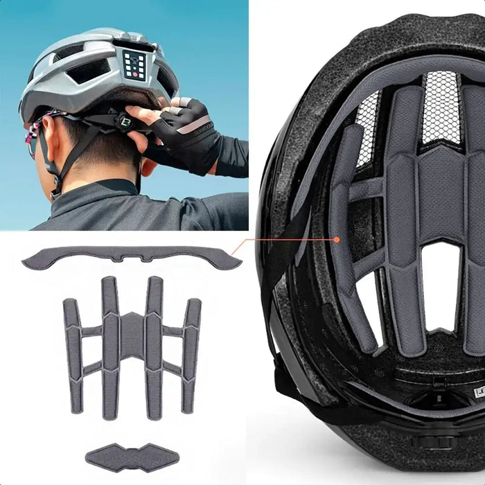 Rockbros ZK-013TI Bike Helmet Universal Size 55-60cm - Gray - Sport products<<<HurtelXML
